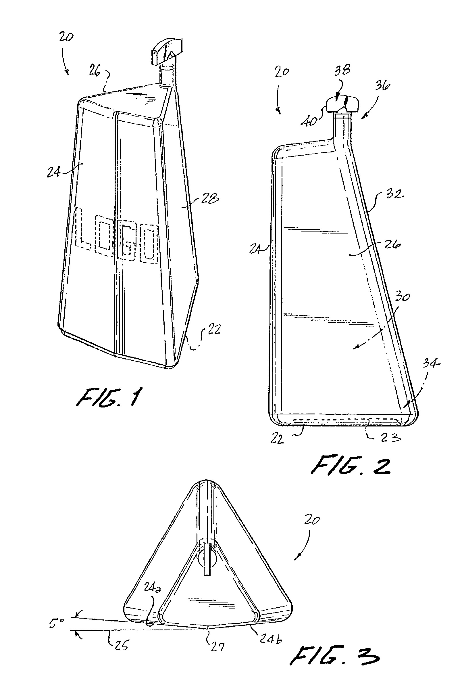 Interleavable fluid beverage container