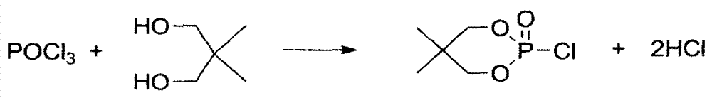 Method for preparing reactive type halogen-free flame retardant for coating