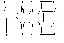 Wind-resistant composite insulator