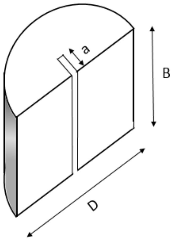 A kind of nscb sample preparation device for testing the i-mode fracture toughness of compacted clay and its application method