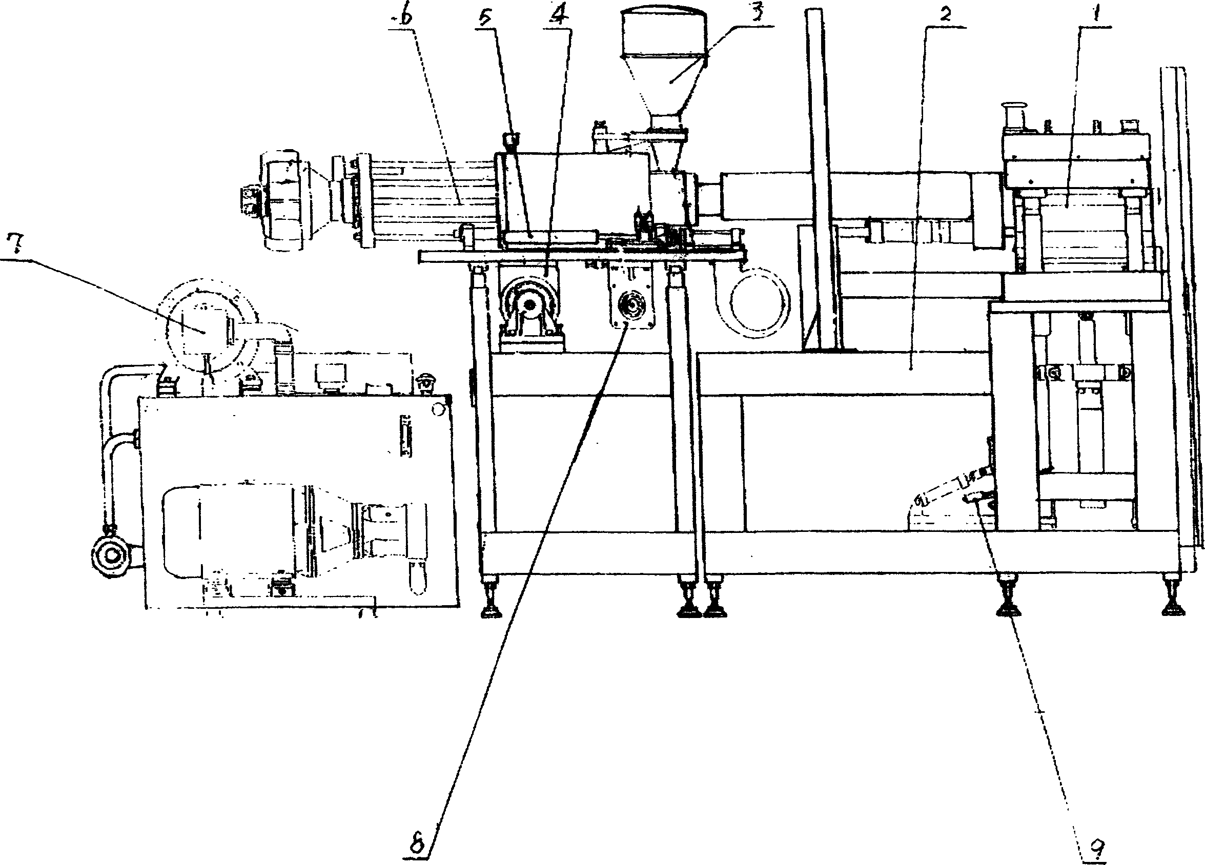 Plastic-injection moulding machine