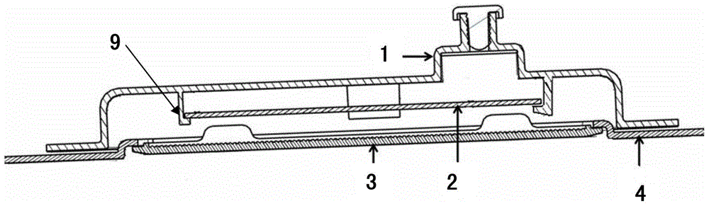 A refrigerator lighting structure and its assembly and positioning method