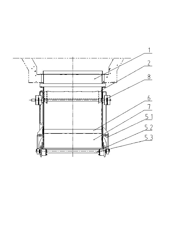 Low-rail large-dip-angle reciprocating feeder