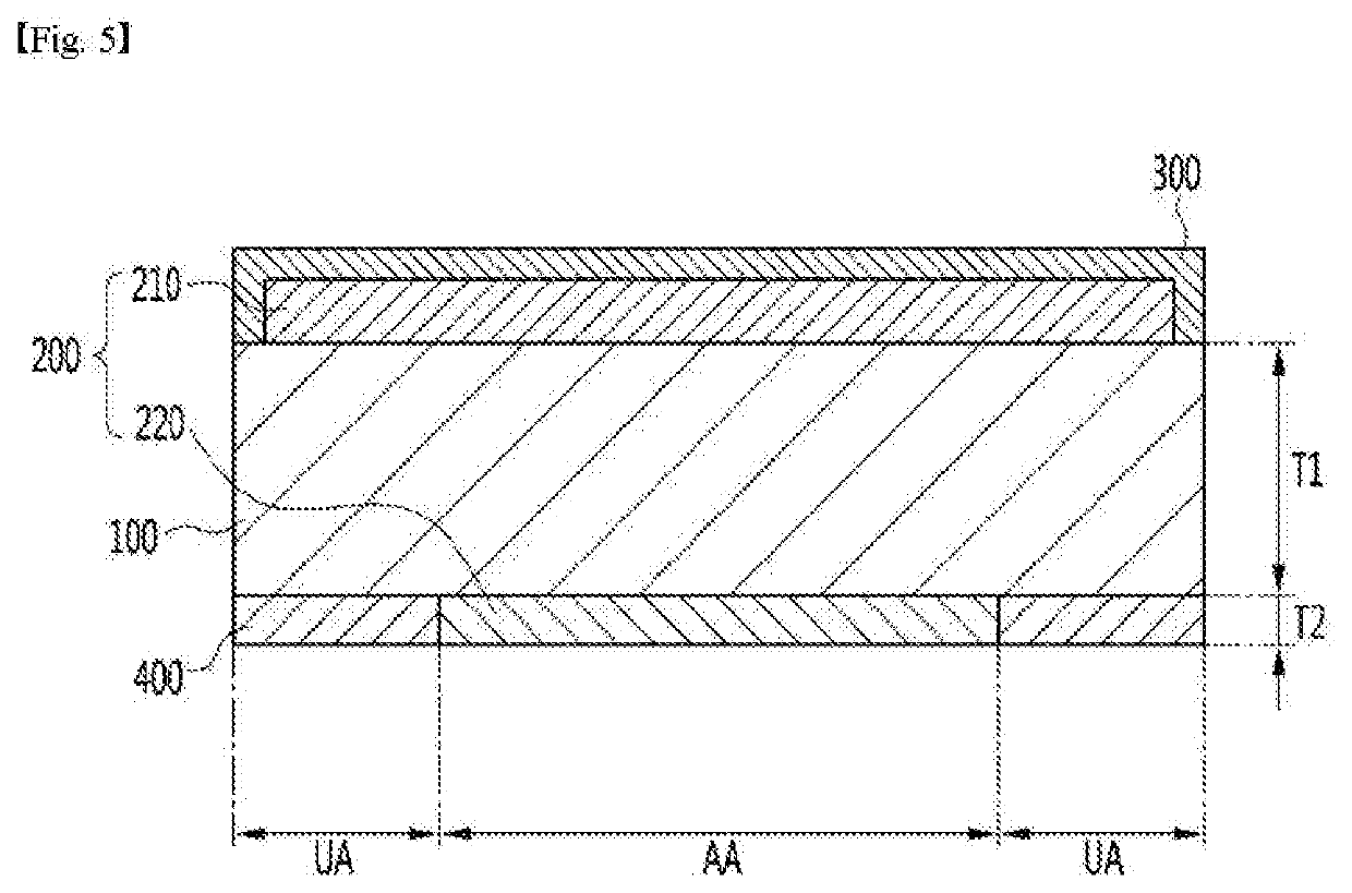 Display cover substrate and display device including same