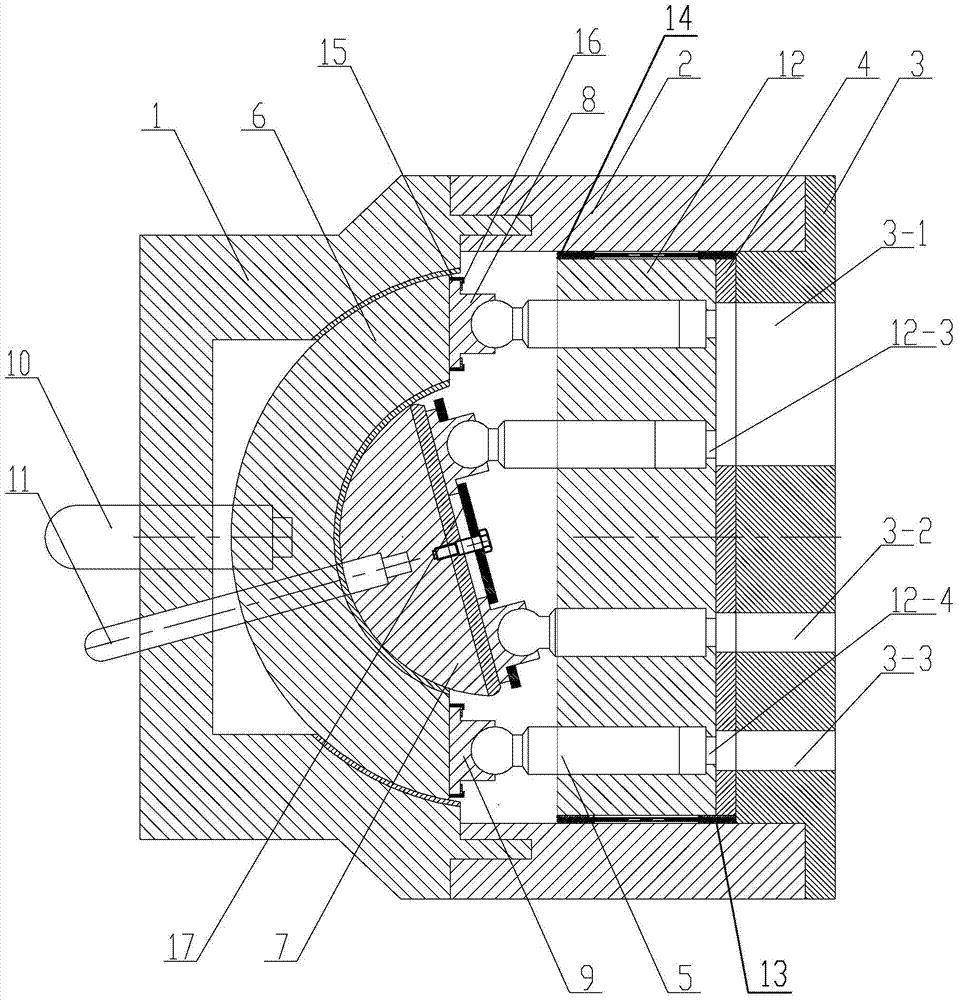 Integrated hydraulic transformer