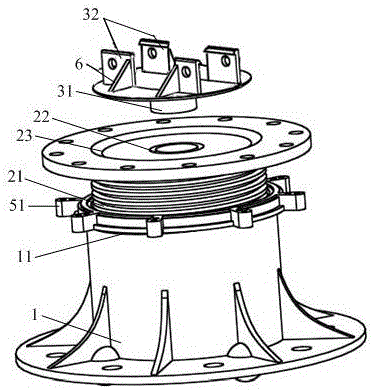 Supporting system special for outdoor floors and outdoor floor paving method