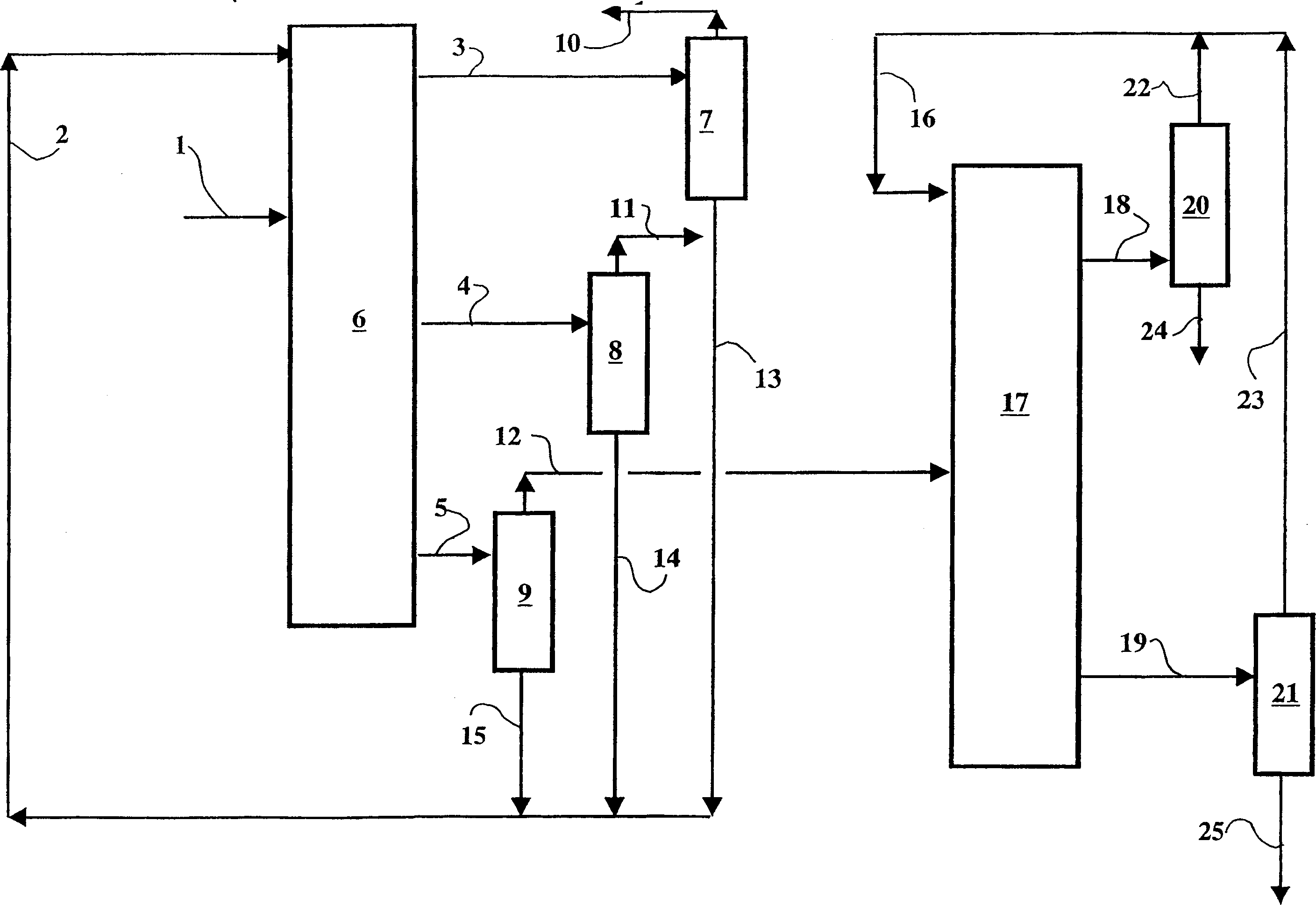 Method of joint produce pare xylene and metaxylene including two stage separation