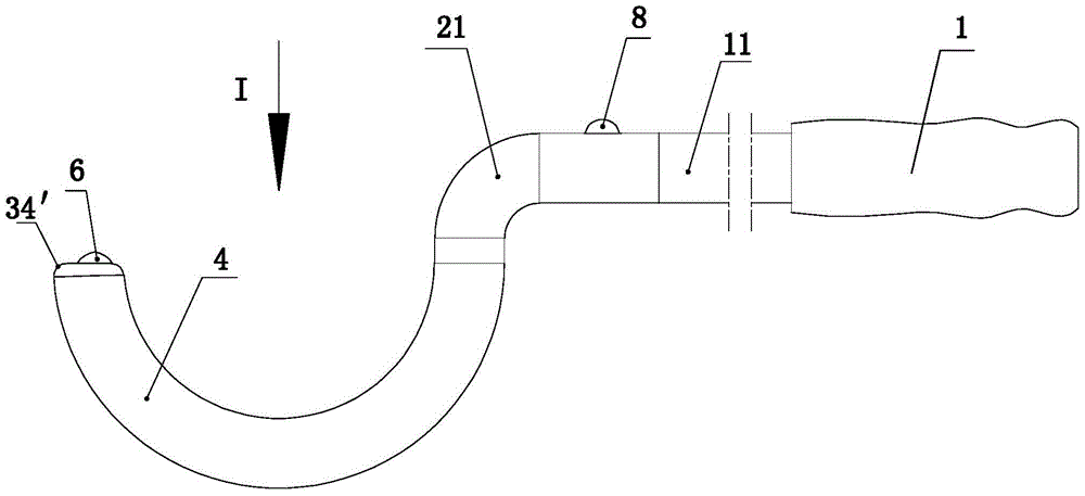 A kind of steel wire guider for fixation of bone fragments of femoral shaft fracture