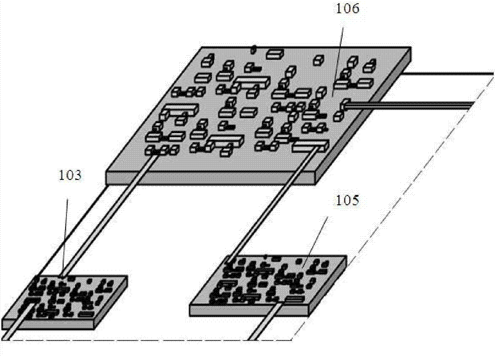 Silica-based photoelectric foreign substance integrating method and silica-based photoelectric foreign substance integrating chip