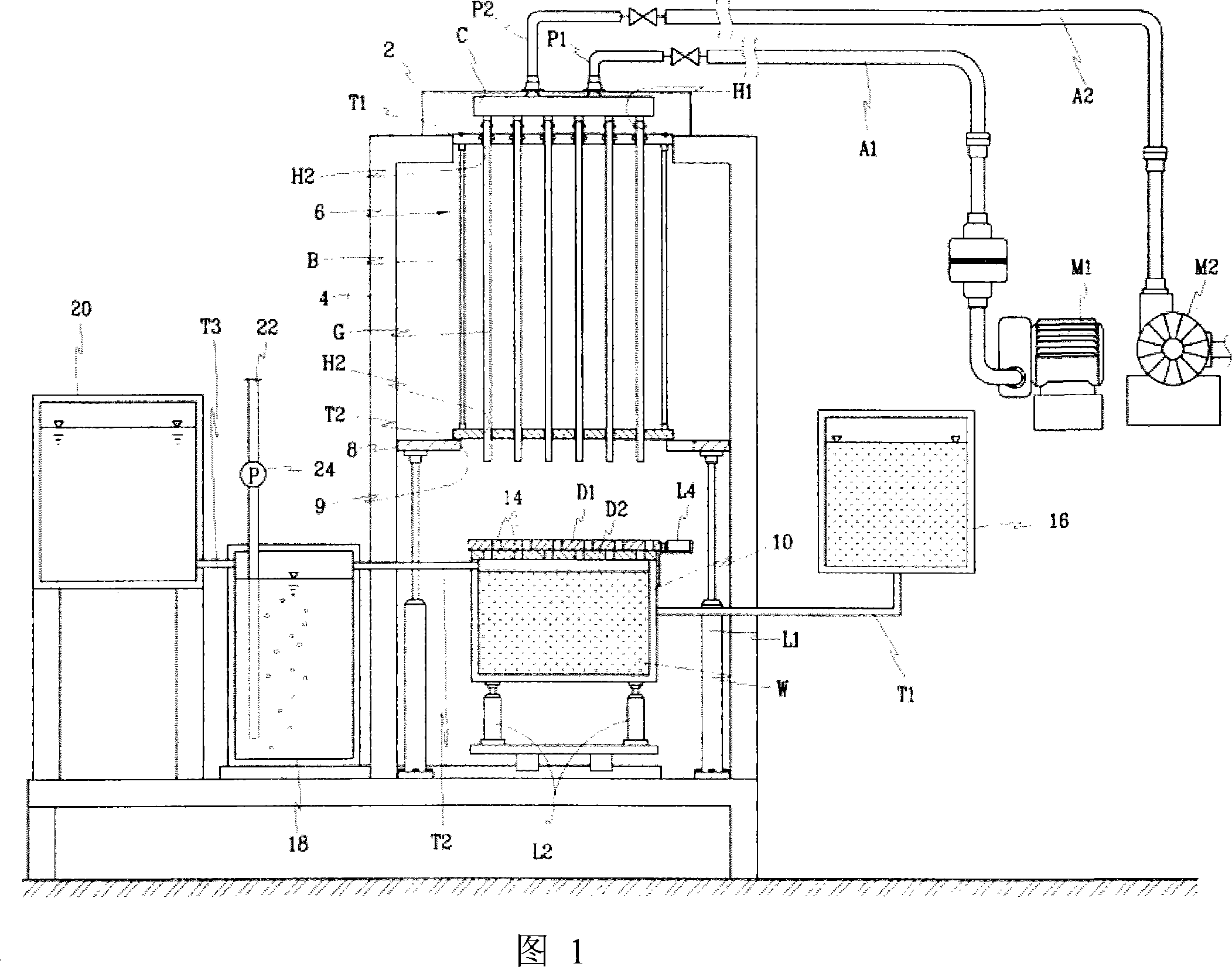 Fluorescent lamp fluorescent liquid coating device