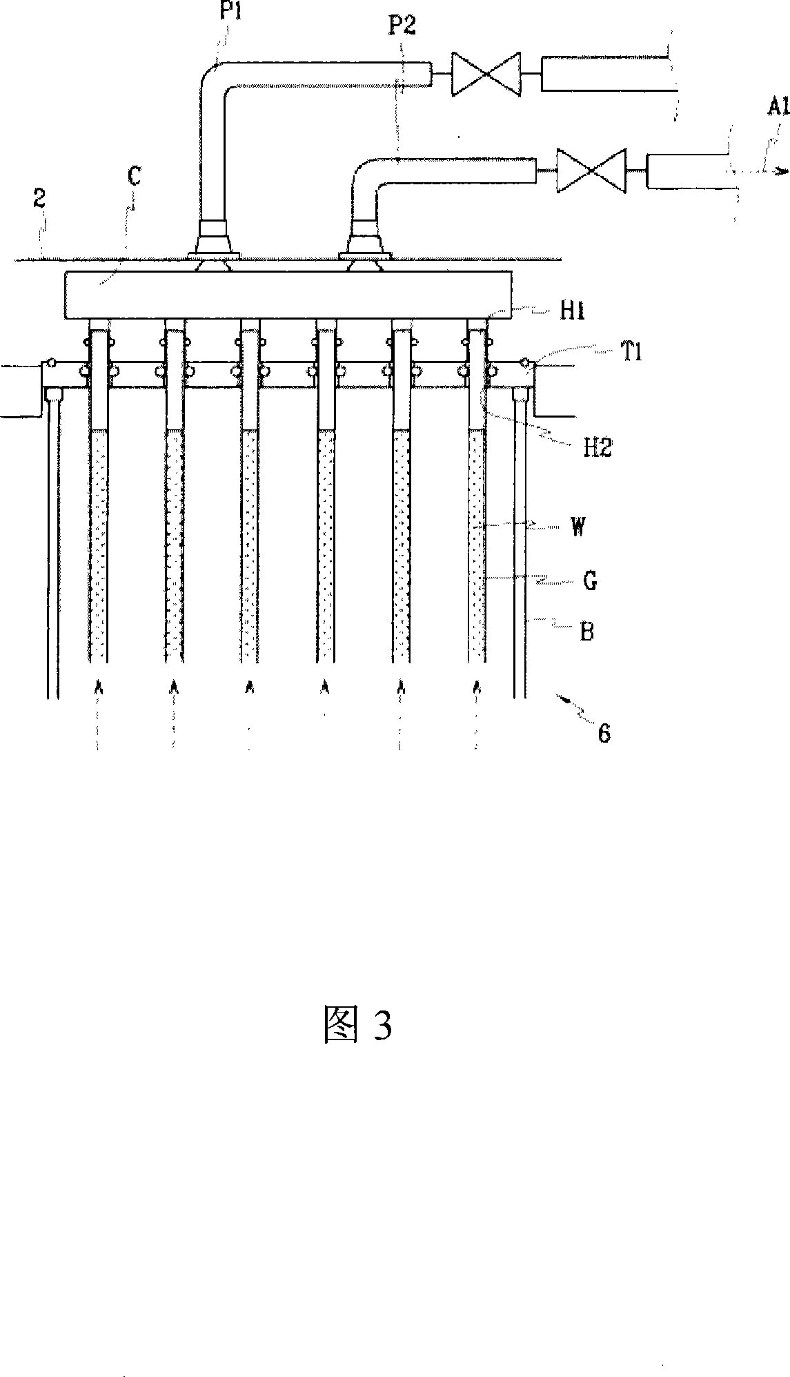 Fluorescent lamp fluorescent liquid coating device