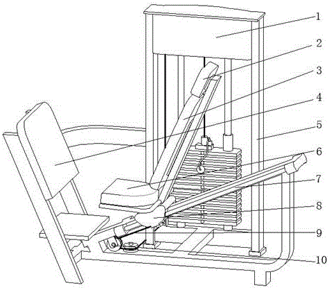 Sliding loading push-up exerciser