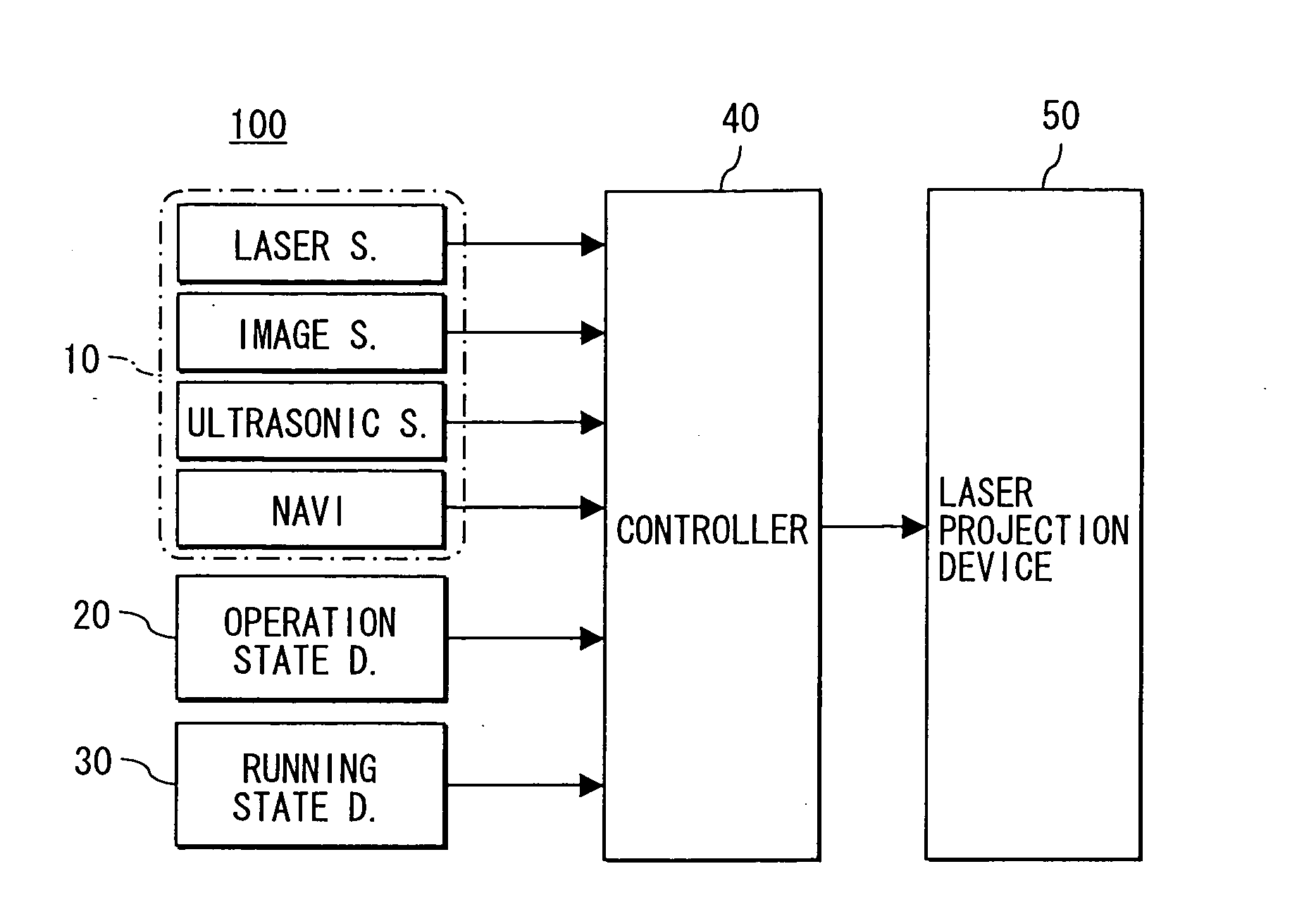 Information providing device for vehicle