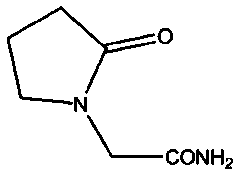 Piracetam eutectic and preparation method thereof