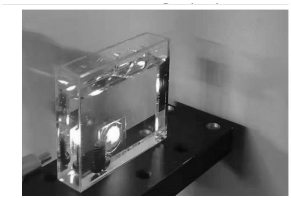 Perovskite thin film packaging method for water environment and application of perovskite thin film packaging method