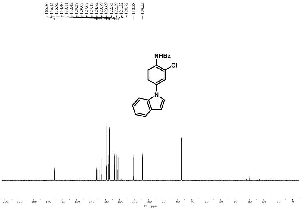 Ortho-halogenated arylamine compound and synthesis method thereof