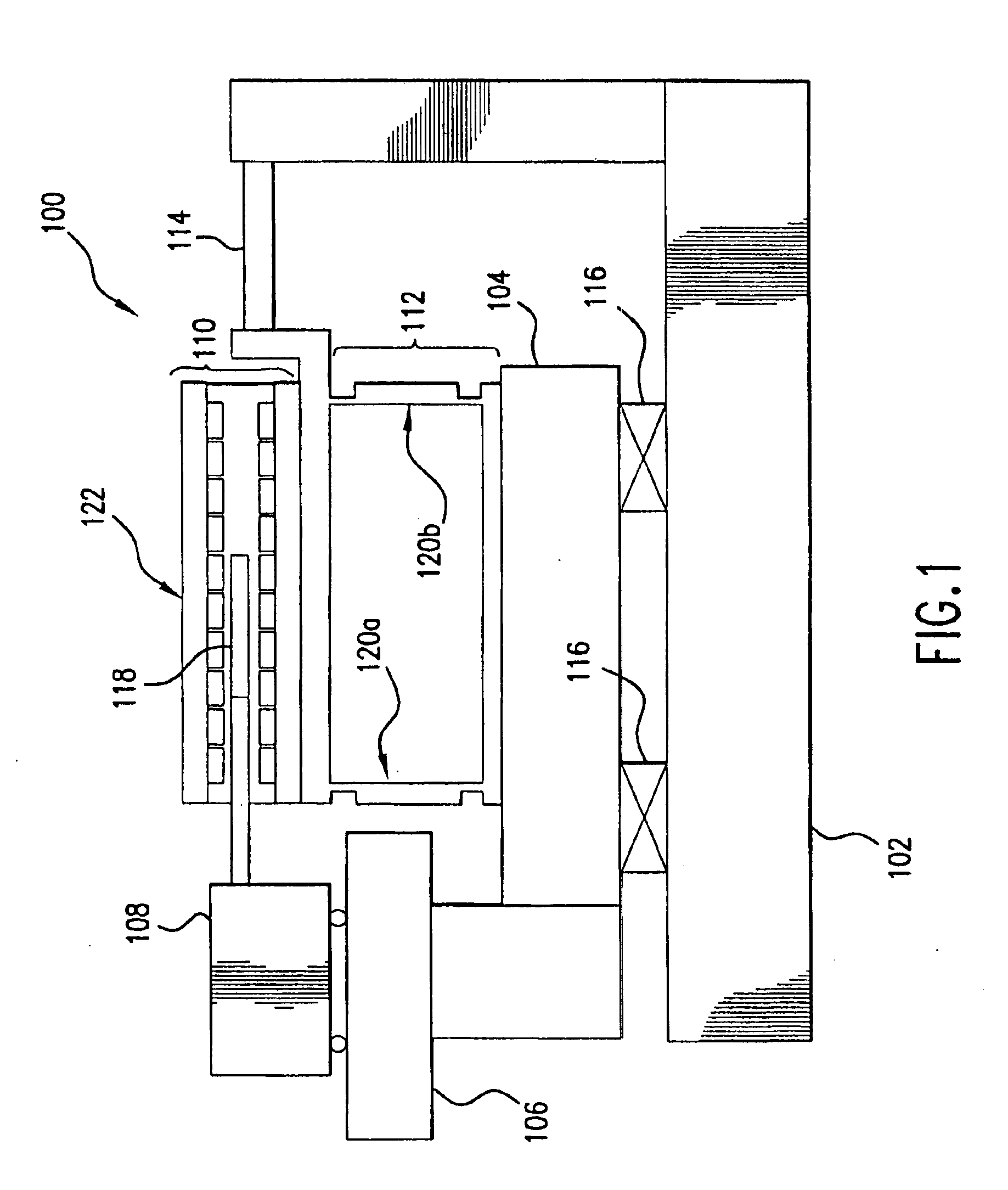 Method, system, and apparatus for management of reaction loads in a lithography system