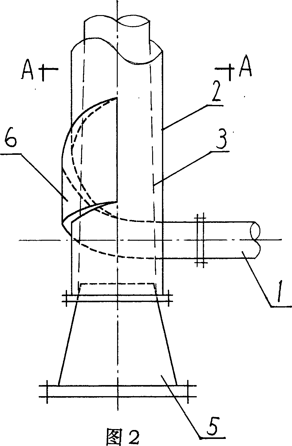 Sleeve type flow speed changing swirling flow composite reactor and high efficiency composite precipitation tank