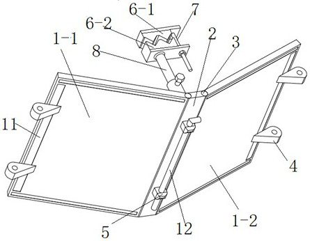 A shielding device and shielding method for live construction