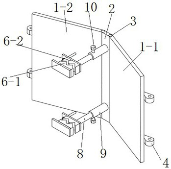 A shielding device and shielding method for live construction