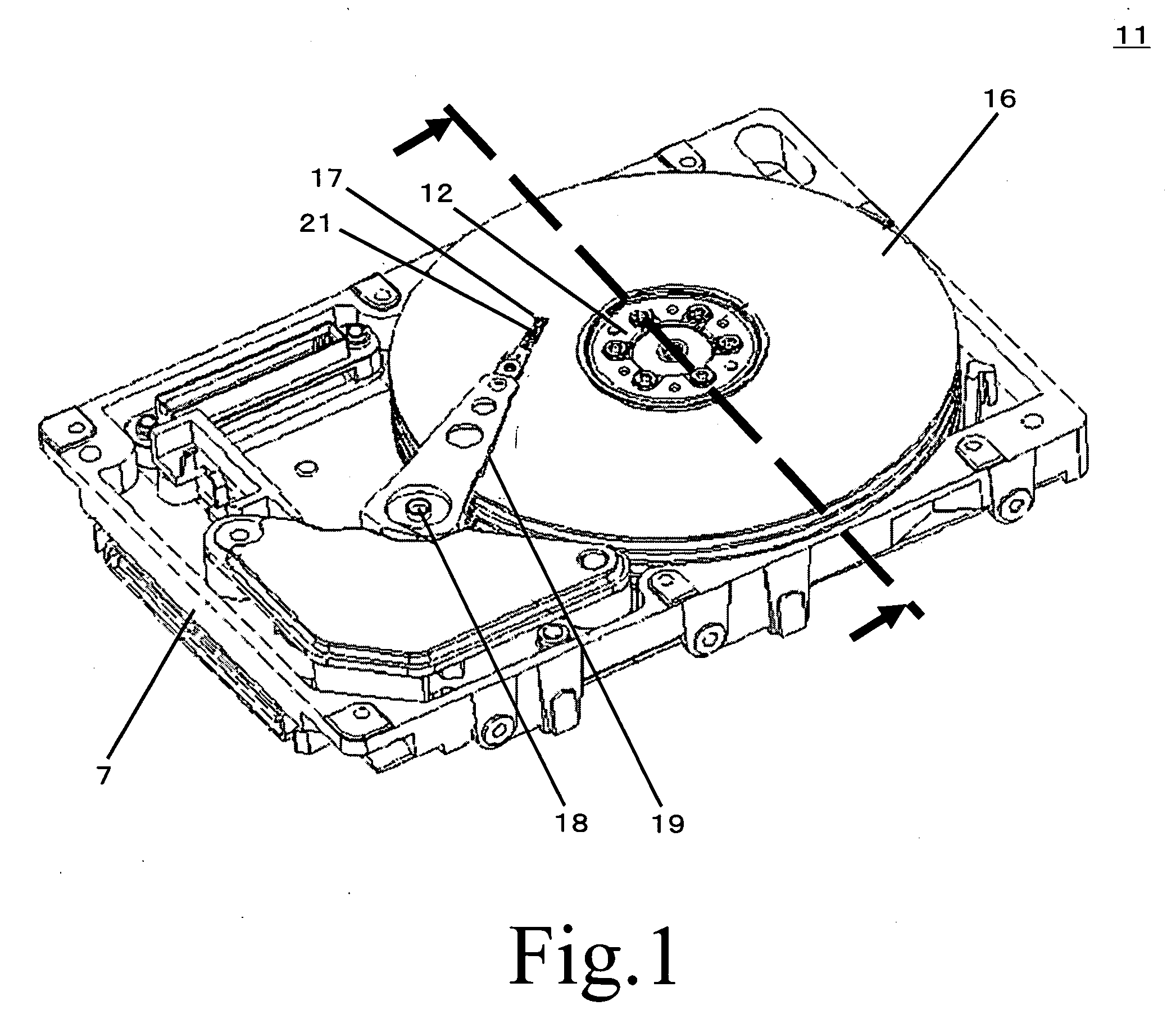 Magnetic disk device