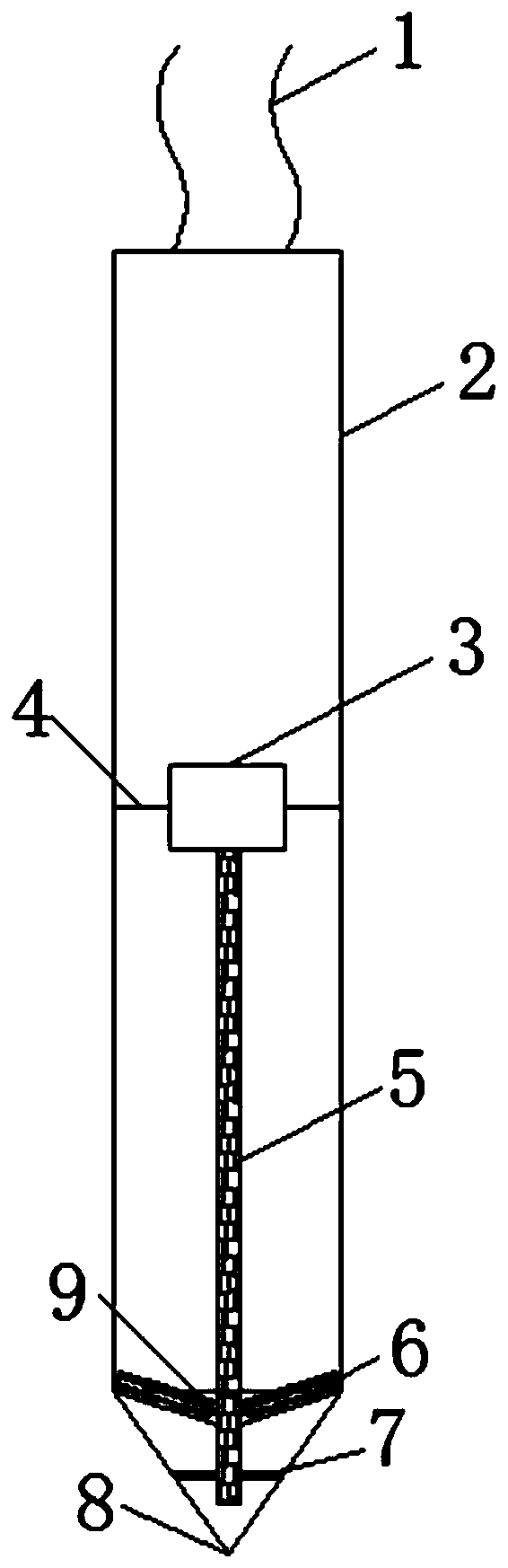 Torpedo anchor capable of increasing anchoring length