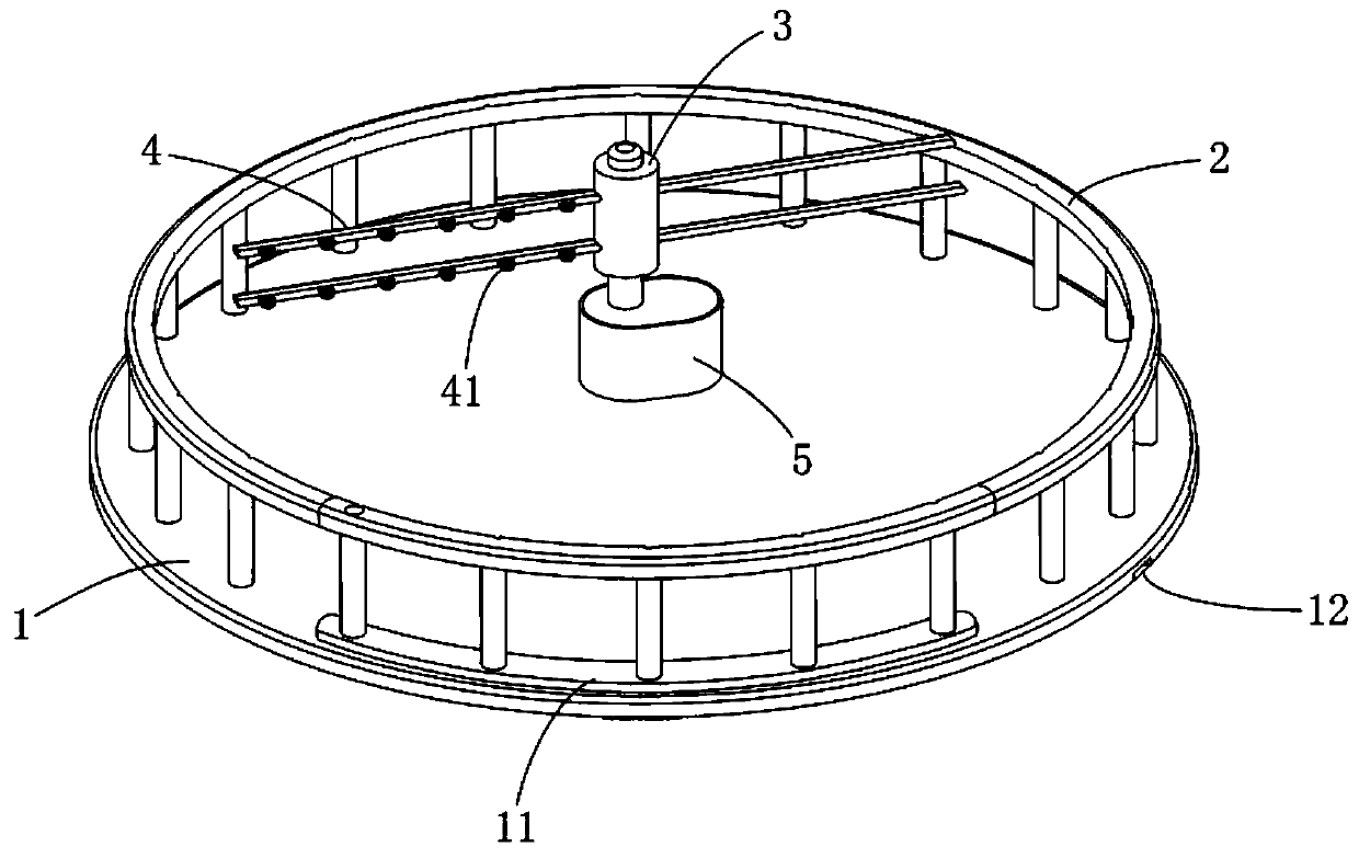 Animal-drawn power generation device