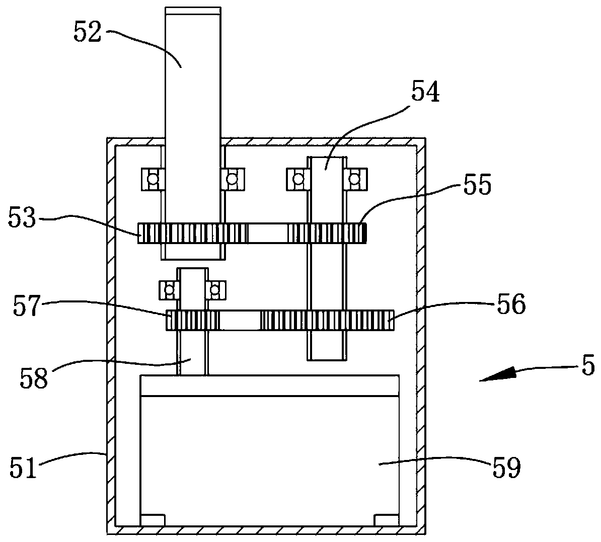 Animal-drawn power generation device