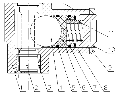 Abnormal sound prevention structure of automobile mechanical steering gear