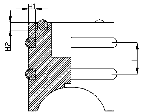 Abnormal sound prevention structure of automobile mechanical steering gear