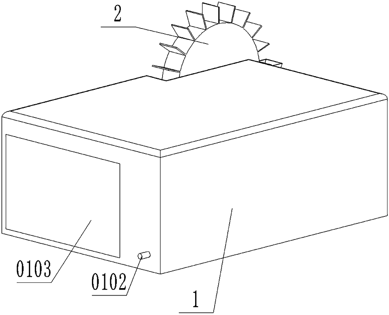 Automatic sampling device for monitoring water quality of water discharge port