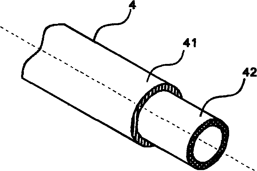 Transfusion set with multilayer composite conduit