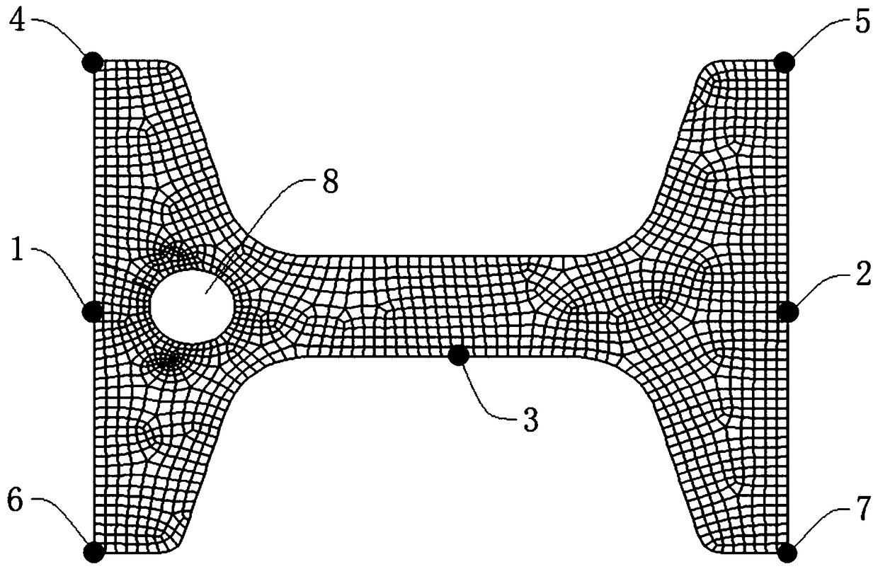 Method for distributing casting powders on single-point non-equilibrium casting profiled blank crystallizer