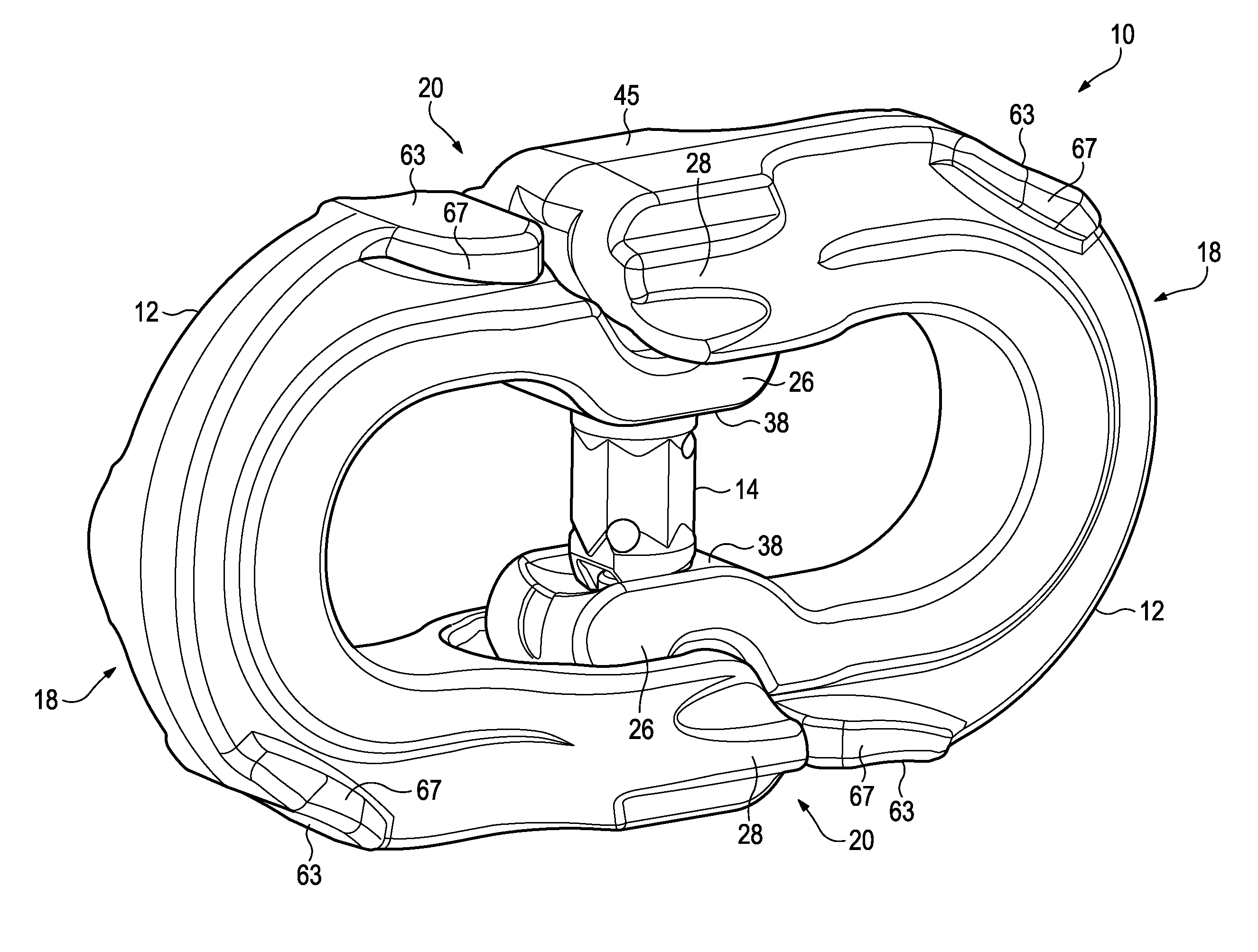 Chain and coupling links