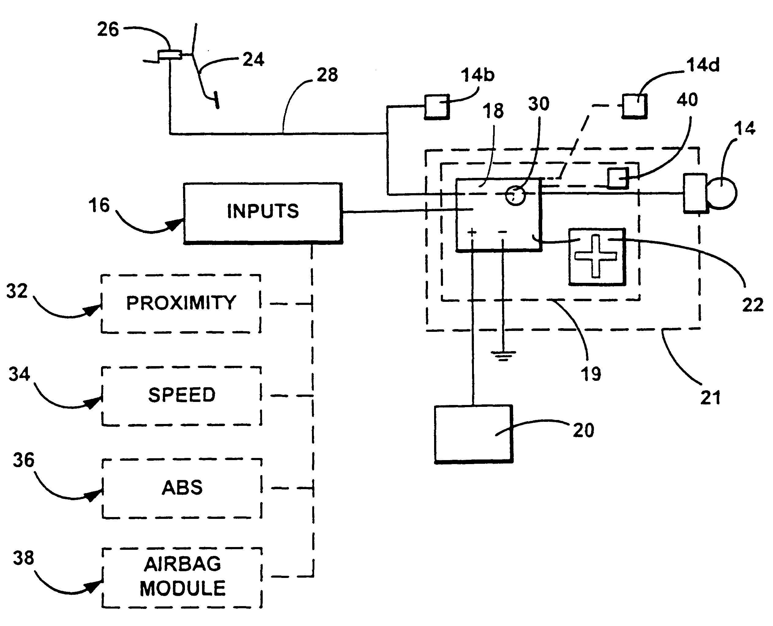 Anti-collision safety system for vehicle