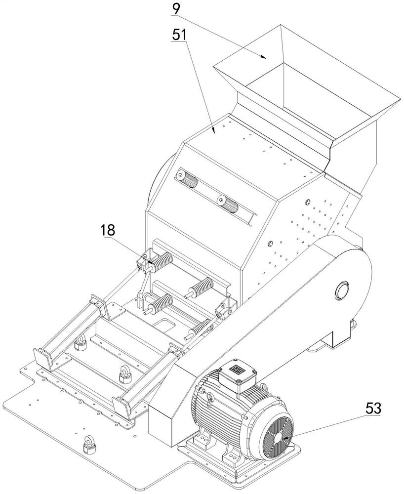 A garbage truck for intelligent garbage disposal