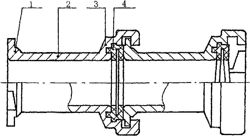 Self-compensating direct quick-connection pipeline