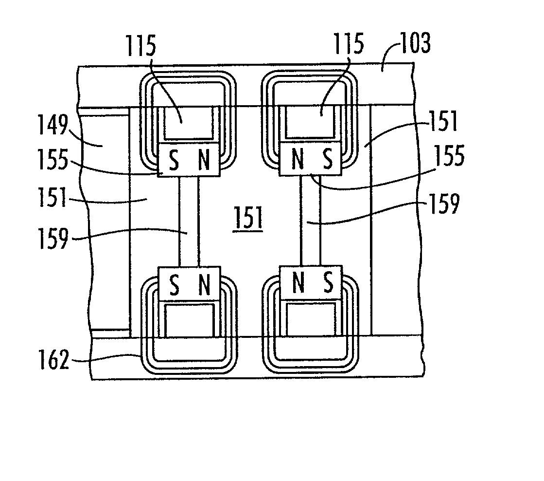 System comprising magnetically actuated motion control device