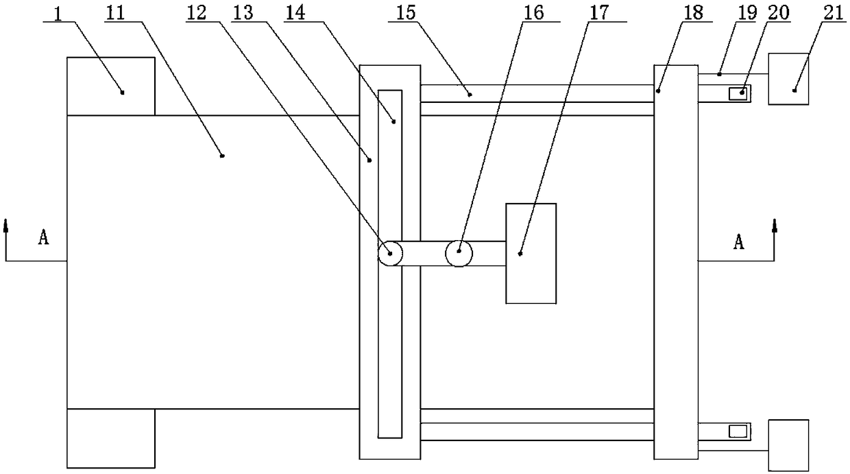 Fabric cutting device for textiles