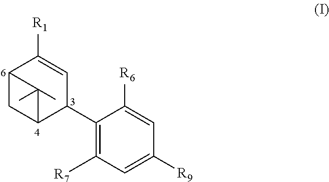 Compositions comprising cb receptor agonists, uses thereof and methods for their preparation