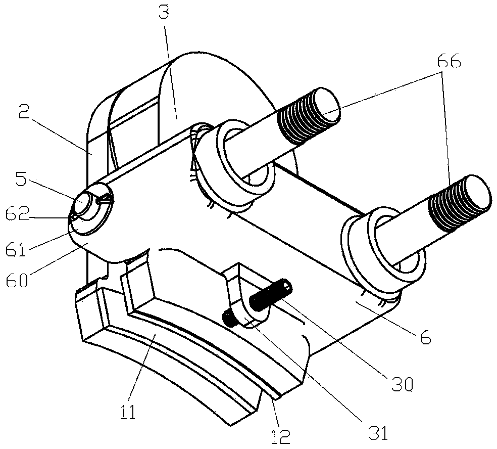 Traction machine brake