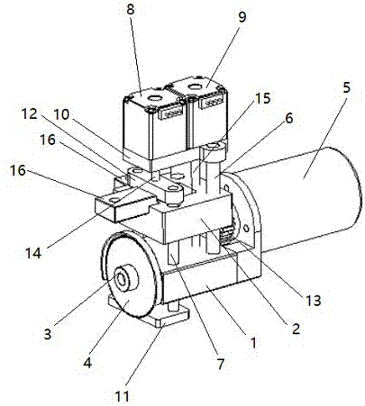 Precision saw blade cutter mechanism for automatic three-core cross-linked cable joint pretreatment equipment