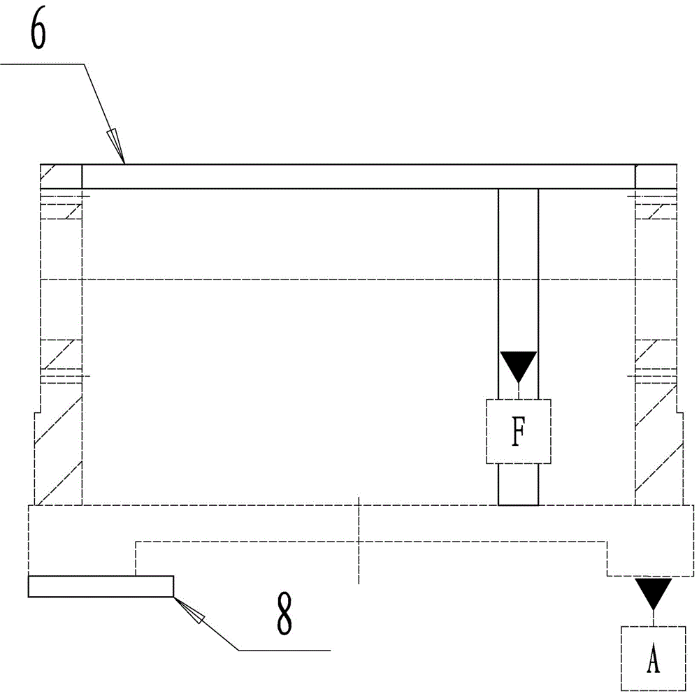 Bearing block for water supply pump station and repairing technology