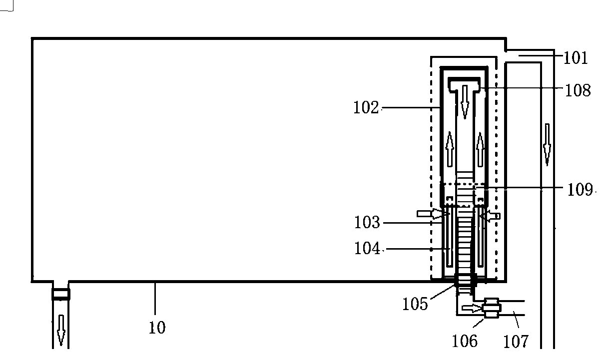 Fish and vegetable planting and breeding system and method applied to two-sided connected greenhouse and suitable for northern area