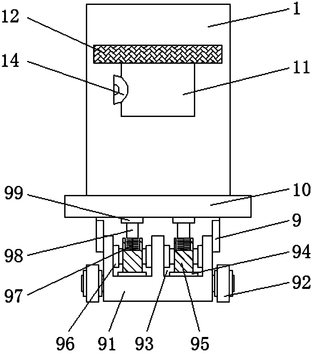 Isolation fence convenient to use and used for building engineering