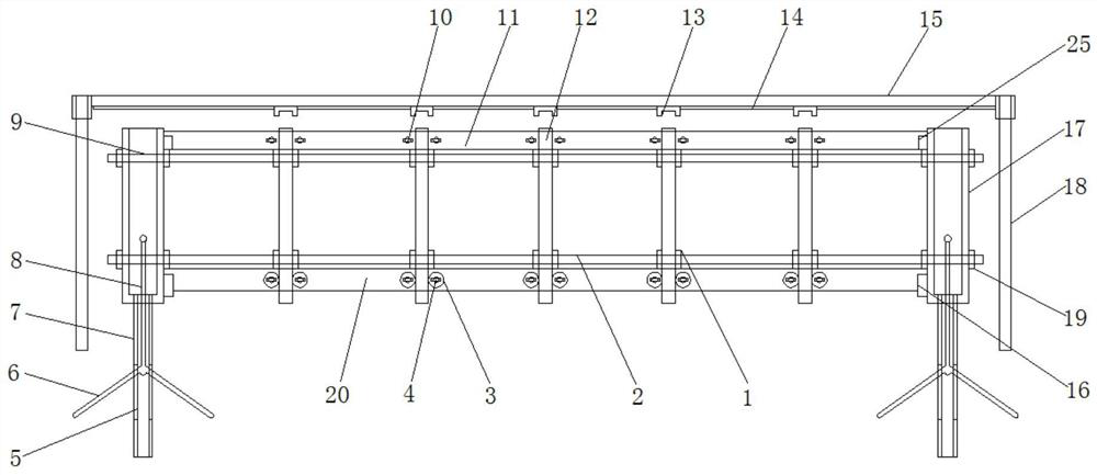 A foundation reinforcement structure for soft ground