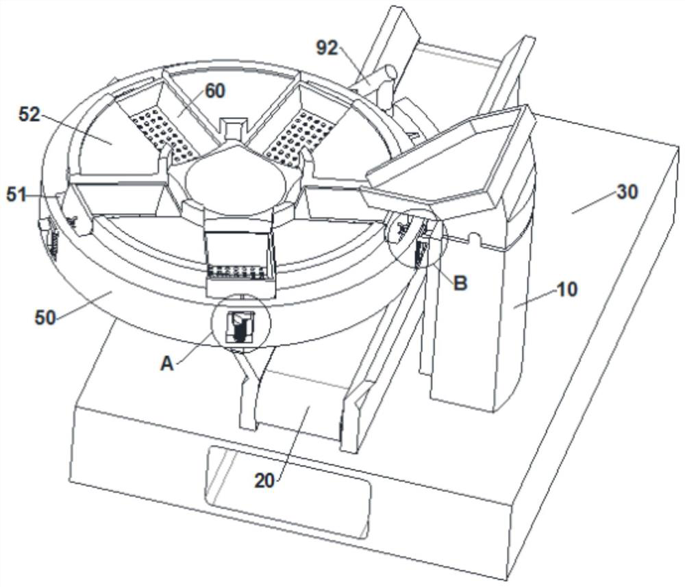 A material sorting device based on computer control