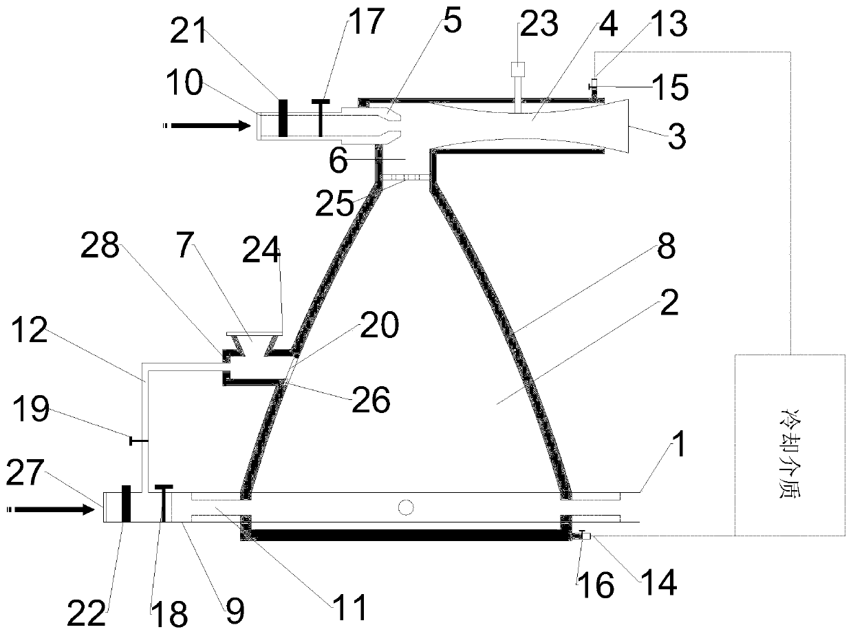 A low-carbon gas hydrate crushing explosion suppression device