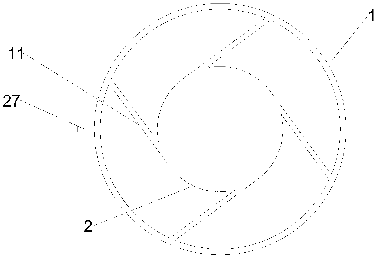 A low-carbon gas hydrate crushing explosion suppression device