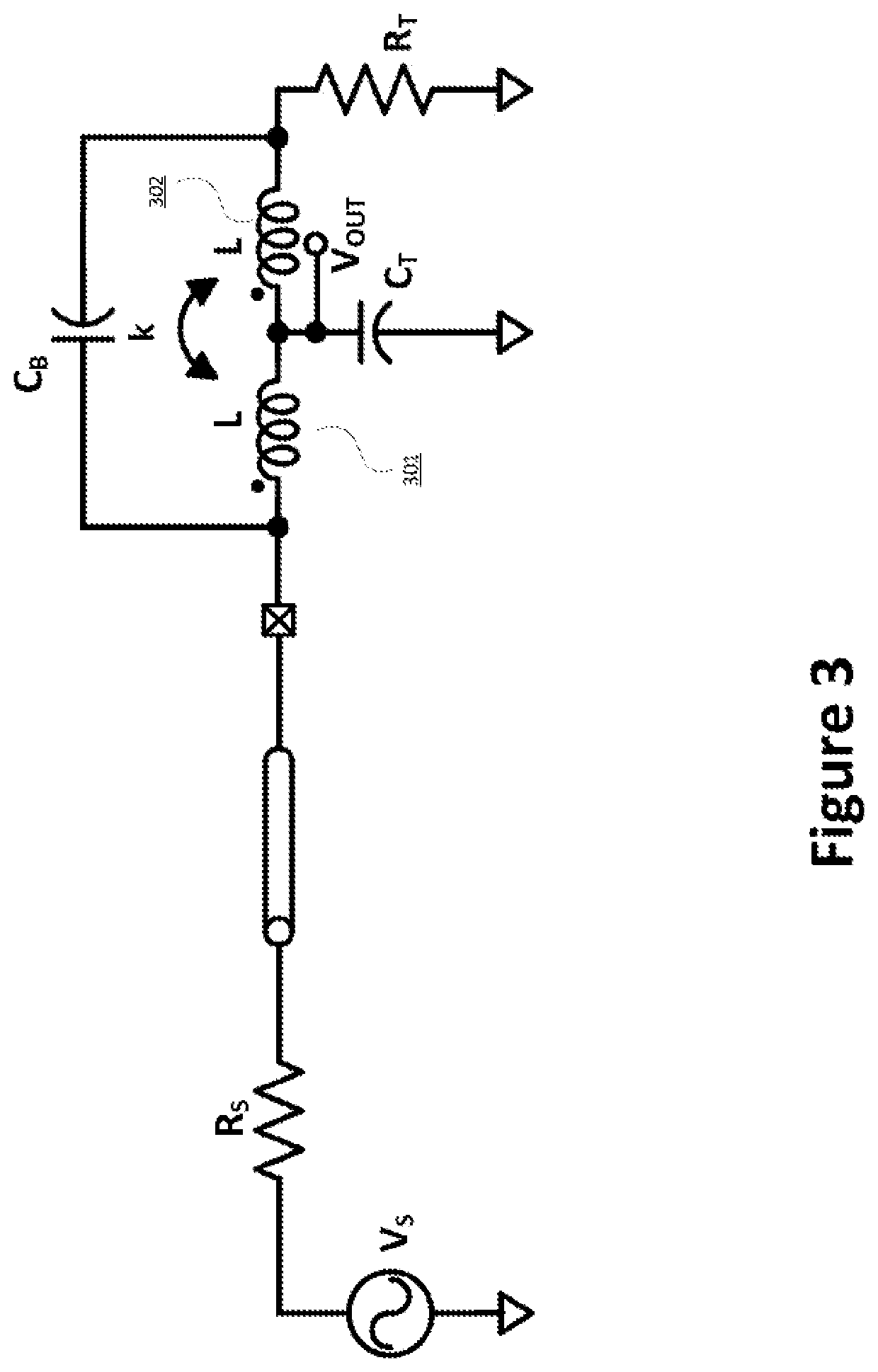 Techniques for programmable gain attenuation in wideband matching networks with enhanced bandwidth